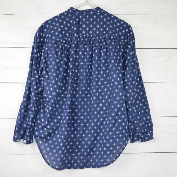 MADEWELL | x Daryl K Blue Long Sleeve Button-Down - Picture 9 of 11